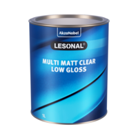LESONAL MULTI MATT CLEAR LOW GLOSS (1 LITRE)