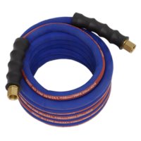 SEALEY HOSE 5M X 8MM WITH 1/4 BSP UNIONS (AH5R)