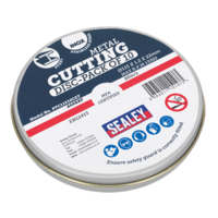 SEALEY CUTTING DISC 115 x 1.2MM (10 PACK)