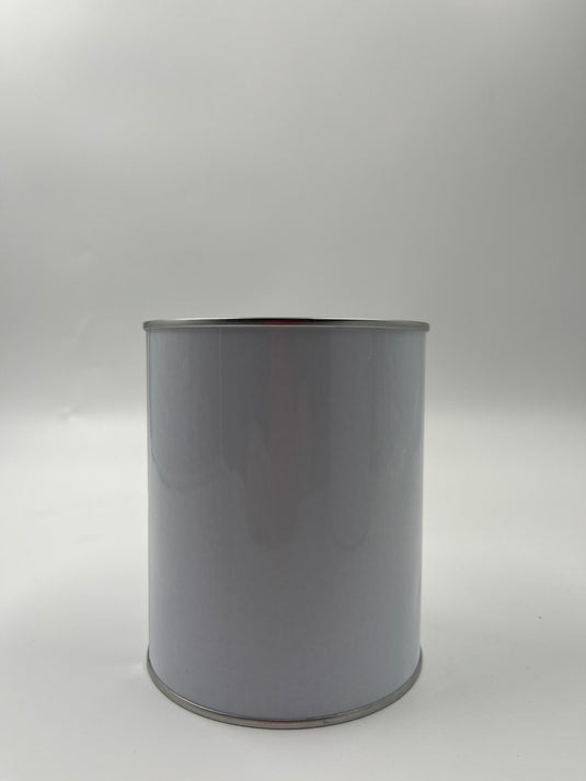 EMPTY 1 LITRE TIN (INCLUDING LID)