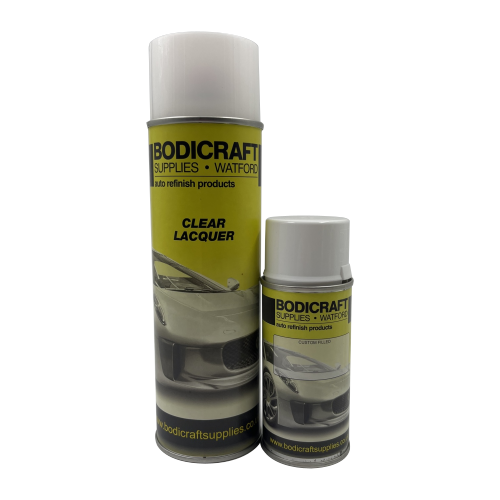 BODICRAFT VEHICLE COLOUR & LACQUER AEROSOL KIT (150ML)