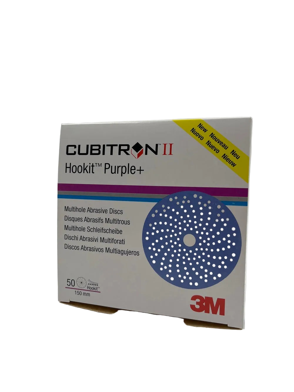3M PURPLE CUBITRON DISCS (150MM)