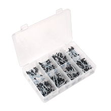 SEALEY 200PC BLACK ANODISED RIVET (BOX)