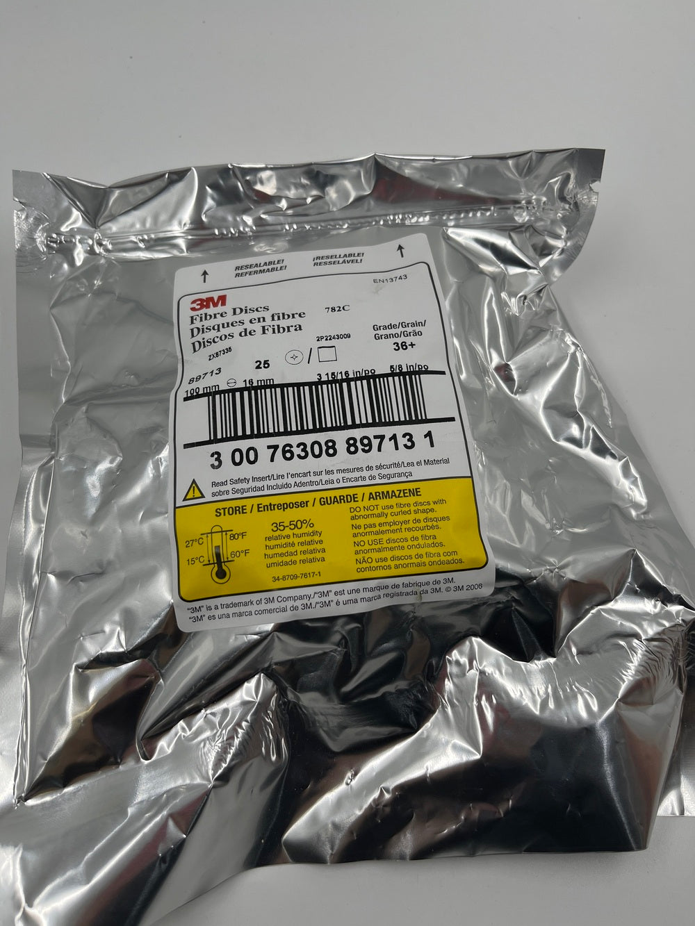 3M FIBRE DISCS 89713 (100MM)
