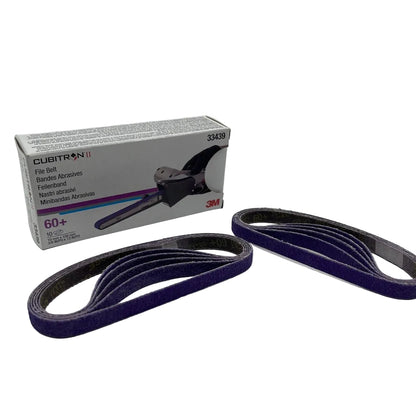 3M CUBITRON II FILE BELTS (10MM X 330) (P60+) 33439 2