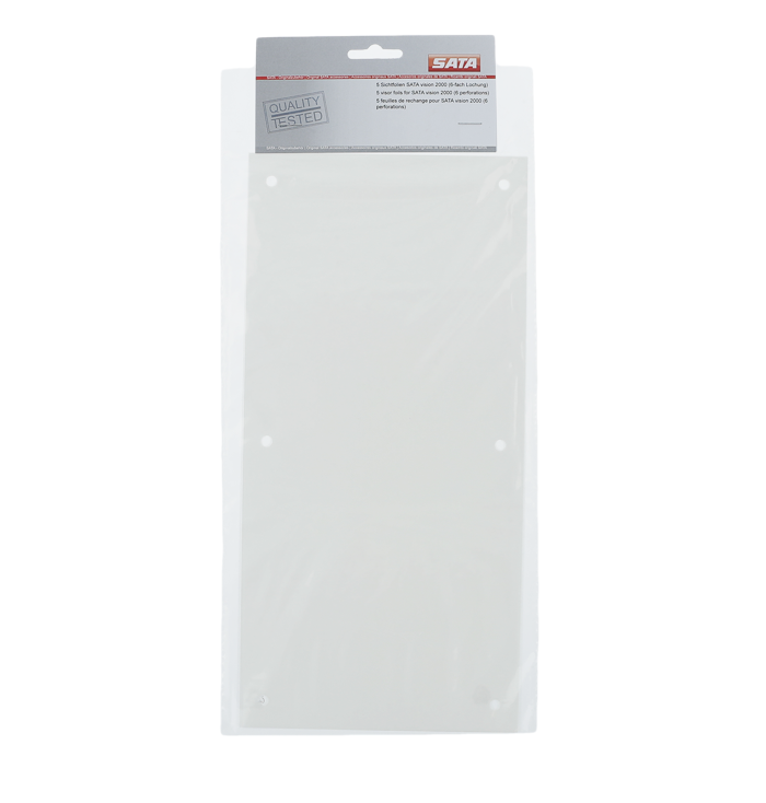 SATA TEAR OFF VISOR SHEETS