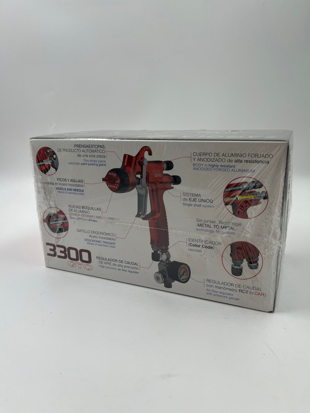 SAGOLA 3300 GTO SPRAY GUN (1.3 & 1.4) 3