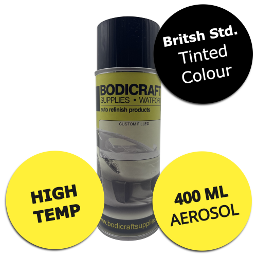 CUSTOM MIXED HIGH TEMPERATURE BRITISH STANDARD COLOUR (AEROSOL)