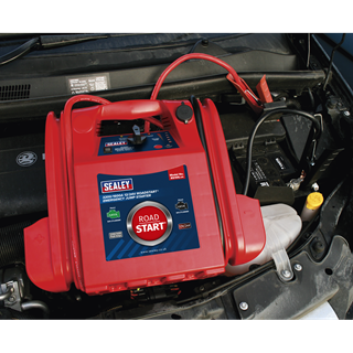 SEALEY ROADSTART EMERGENCY JUMP STARTER 12/24V 3200/1600 PEAK AMPS 3