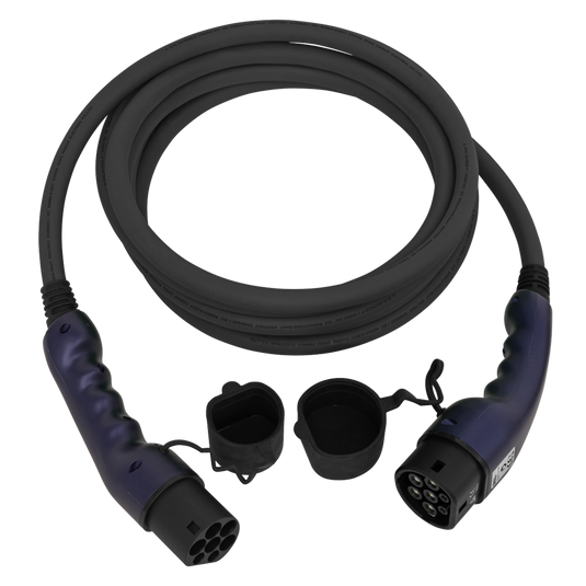 SEALEY EV CHARGING CABLE TYPE 2 TO TYPE 2 32A 3PH 5M