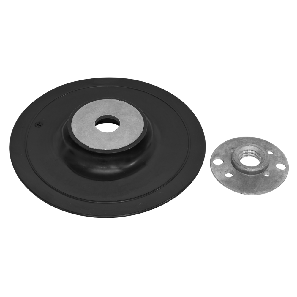 SEALEY RUBBER BACKING PAD 116MM - M14 X 2MM (RBP116)