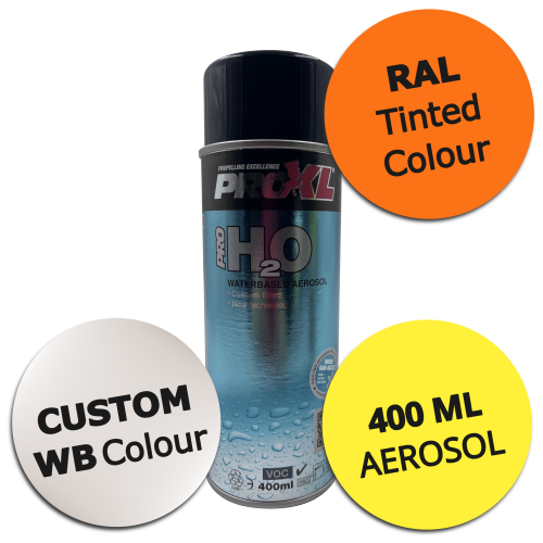 CUSTOM MIXED WATERBASED RAL COLOUR (AEROSOL)