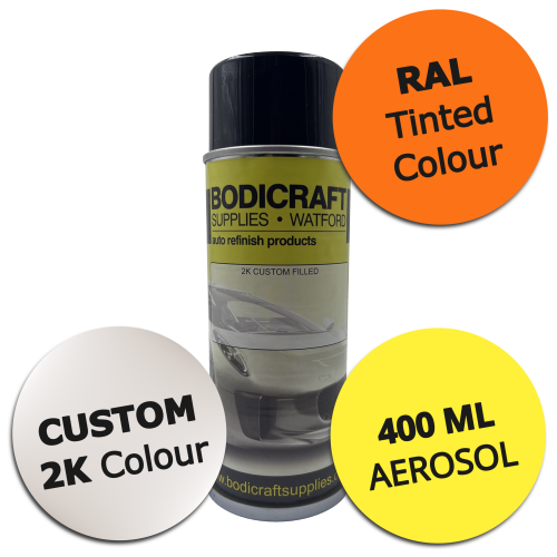 CUSTOM MIXED 2K RAL COLOUR (AEROSOL)
