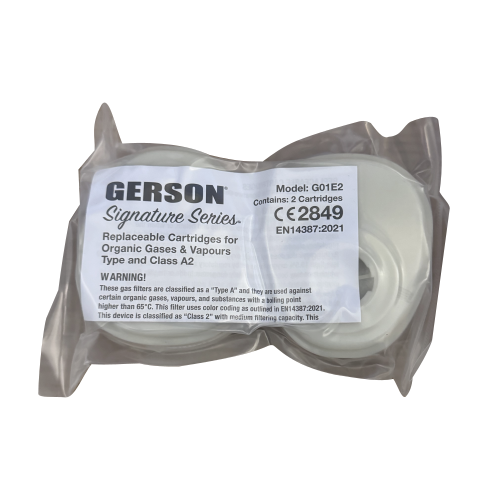 GERSON 9955E FULL FACE MASK + CARTRIDGES (KIT) 2