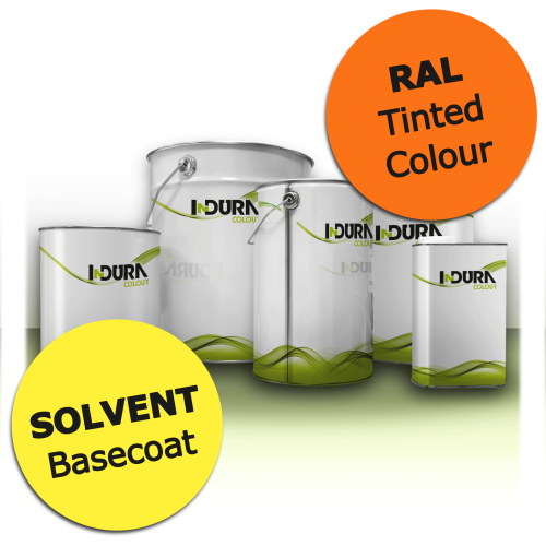INDURA MIXED BASECOAT PAINT (RAL COLOURS)