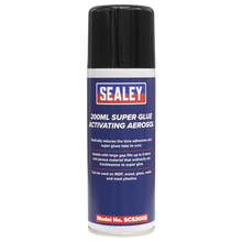 SEALEY SUPER GLUE ACTIVATING AEROSOL (200ML) SCS300S