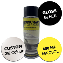 CUSTOM MIXED 2K GLOSS BLACK (AEROSOL)