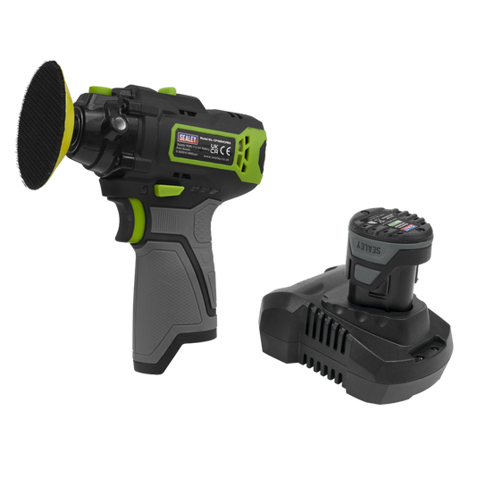 SEALEY CORDLESS POLISHER 75MM (CP108VCP)