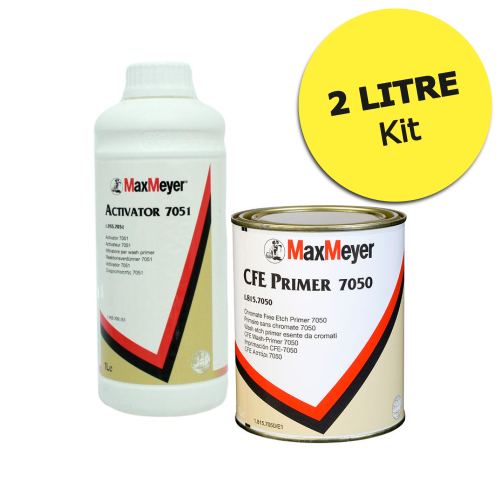 MAX MEYER CHROMATE FREE WASH ETCH PRIMER KIT (7050 & 7051)