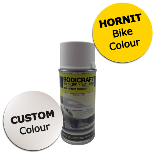 CUSTOM MIXED HORNIT BIKE COLOUR (150ML AEROSOL)