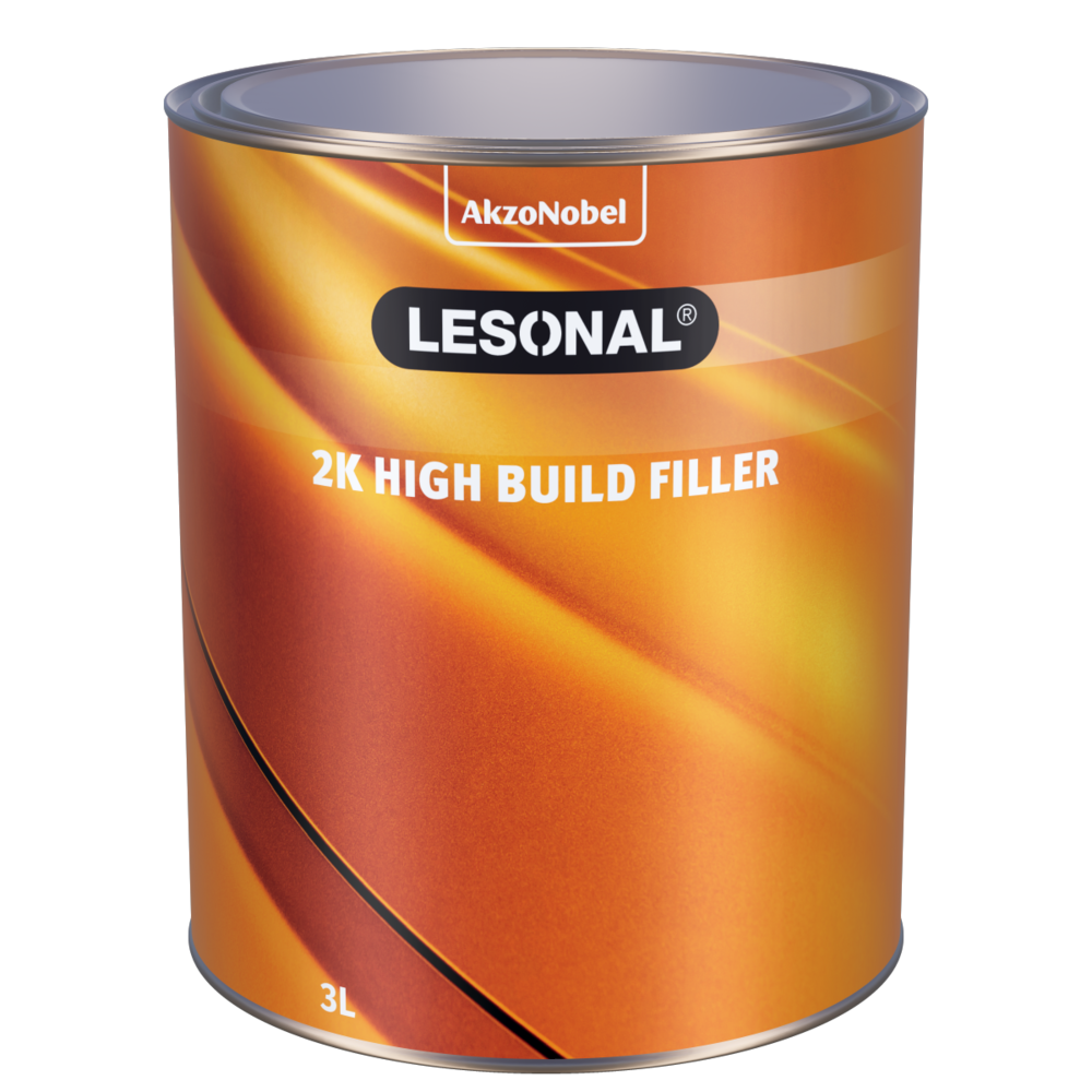 LESONAL 2K HIGH BUILD FILLER (3 LITRE)