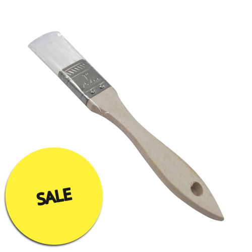 HARD BRISTLE SEALER BRUSH 1" (SALE)