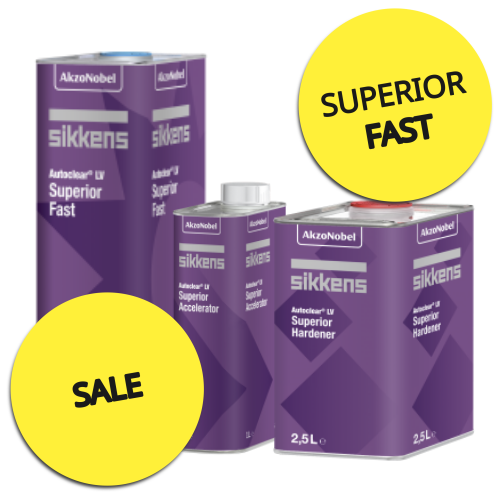 SIKKENS SUPERIOR FAST LACQUER KIT (SALE)