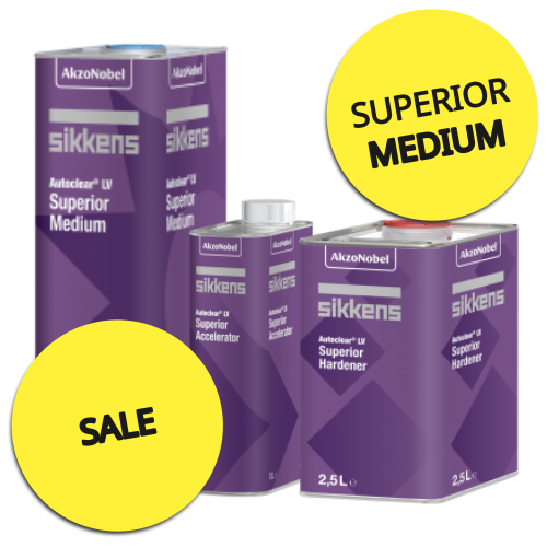 SIKKENS SUPERIOR MEDIUM LACQUER KIT (SALE)