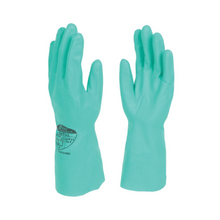 SHIELD GI/F11 NITRILE SOLVENT RESISTANT GREEN GLOVES
