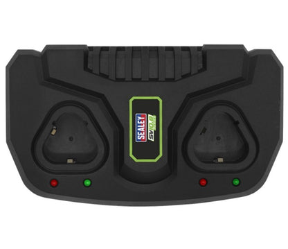 SEALEY FAST CHARGER DUAL BATTERY CHARGER FOR 10.8V (CP108VMC2) 2