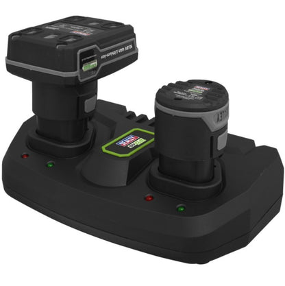 SEALEY FAST CHARGER DUAL BATTERY CHARGER FOR 10.8V (CP108VMC2) 3