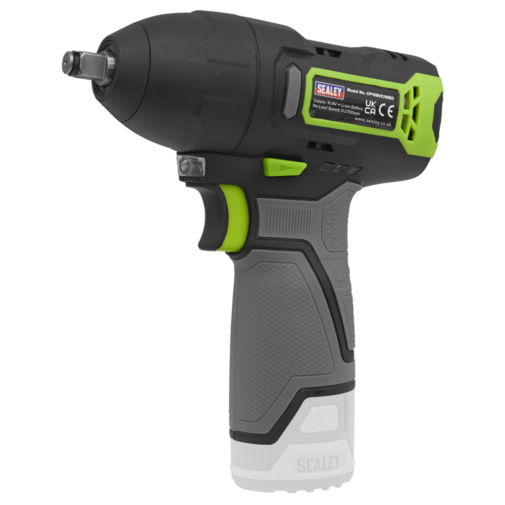 SEALEY SV10.8 SERIES 3/8" SQ DRIVE CORDLESS IMPACT WRENCH (CP108VCIWBO)