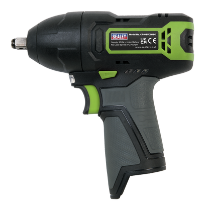 SEALEY SV10.8 SERIES 3/8" SQ DRIVE CORDLESS IMPACT WRENCH (CP108VCIWBO) 2