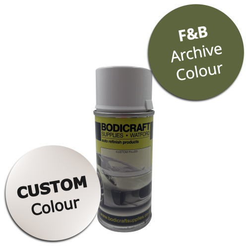 CUSTOM MIXED 1K FARROW & BALL ARCHIVE COLOUR (150ML AEROSOL)