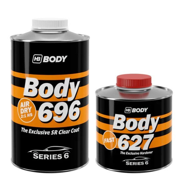 HB BODY 696 AIR DRY CLEAR HS SR 2:1 (1.5L KIT)