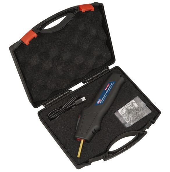 SEALEY RECHARGEABLE HOT STAPLER KIT 18W (SDL16)