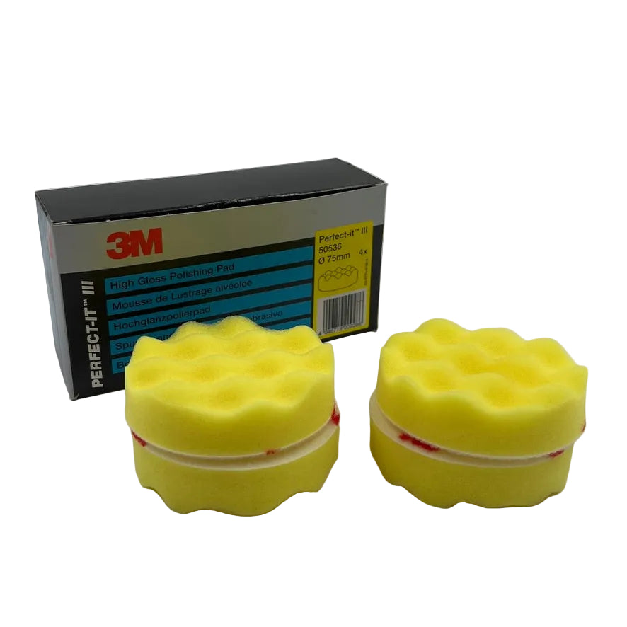 3M HIGH GLOSS POLISHING PADS 50536 (YELLOW) 2
