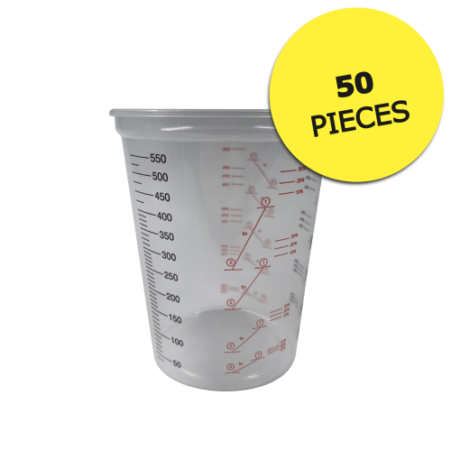 STARCHEM 600ML PLASTIC MIXING CUPS (SLEEVE)
