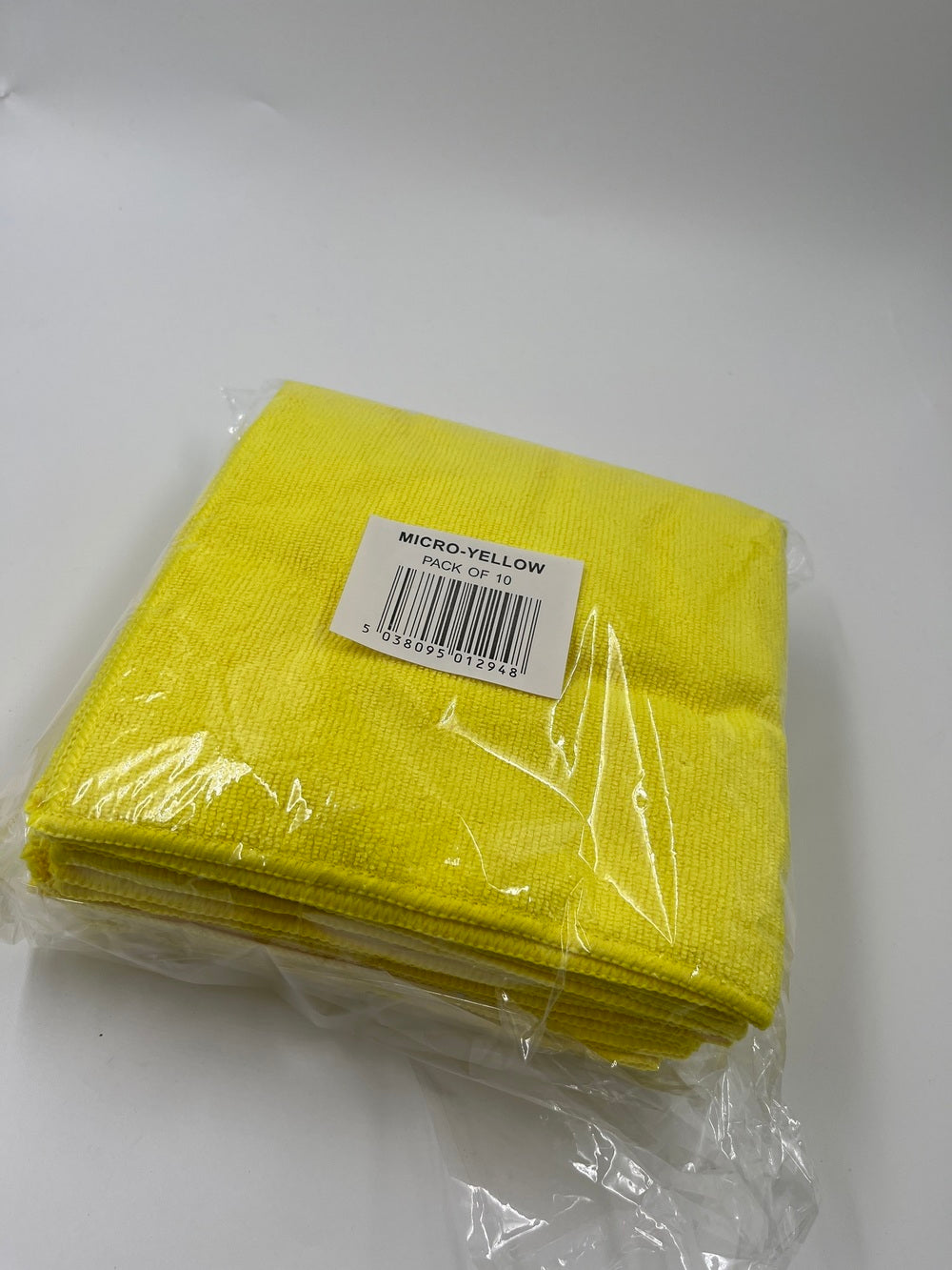 YELLOW MICROFIBRE CLOTHS