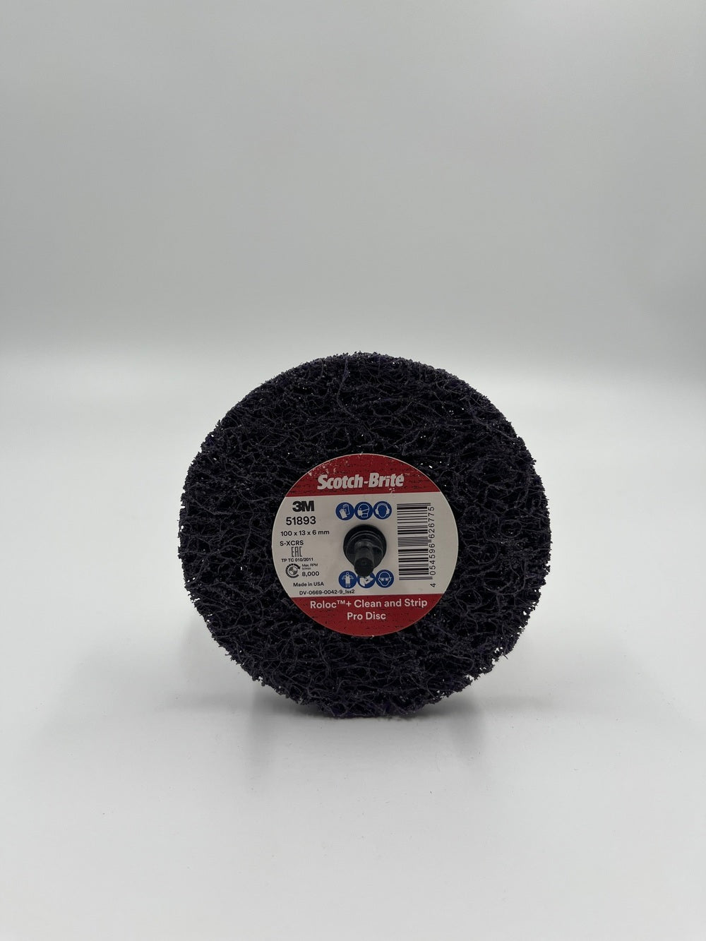3M PURPLE CLEAN & STRIP WHEEL ROLOC 51893