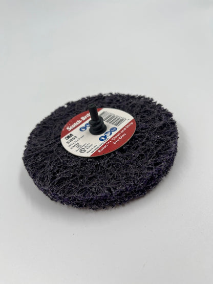 3M PURPLE CLEAN & STRIP WHEEL ROLOC 51893 2