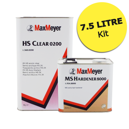 MAX MEYER 0200 HS CLEAR KIT (7.5 LITRE)
