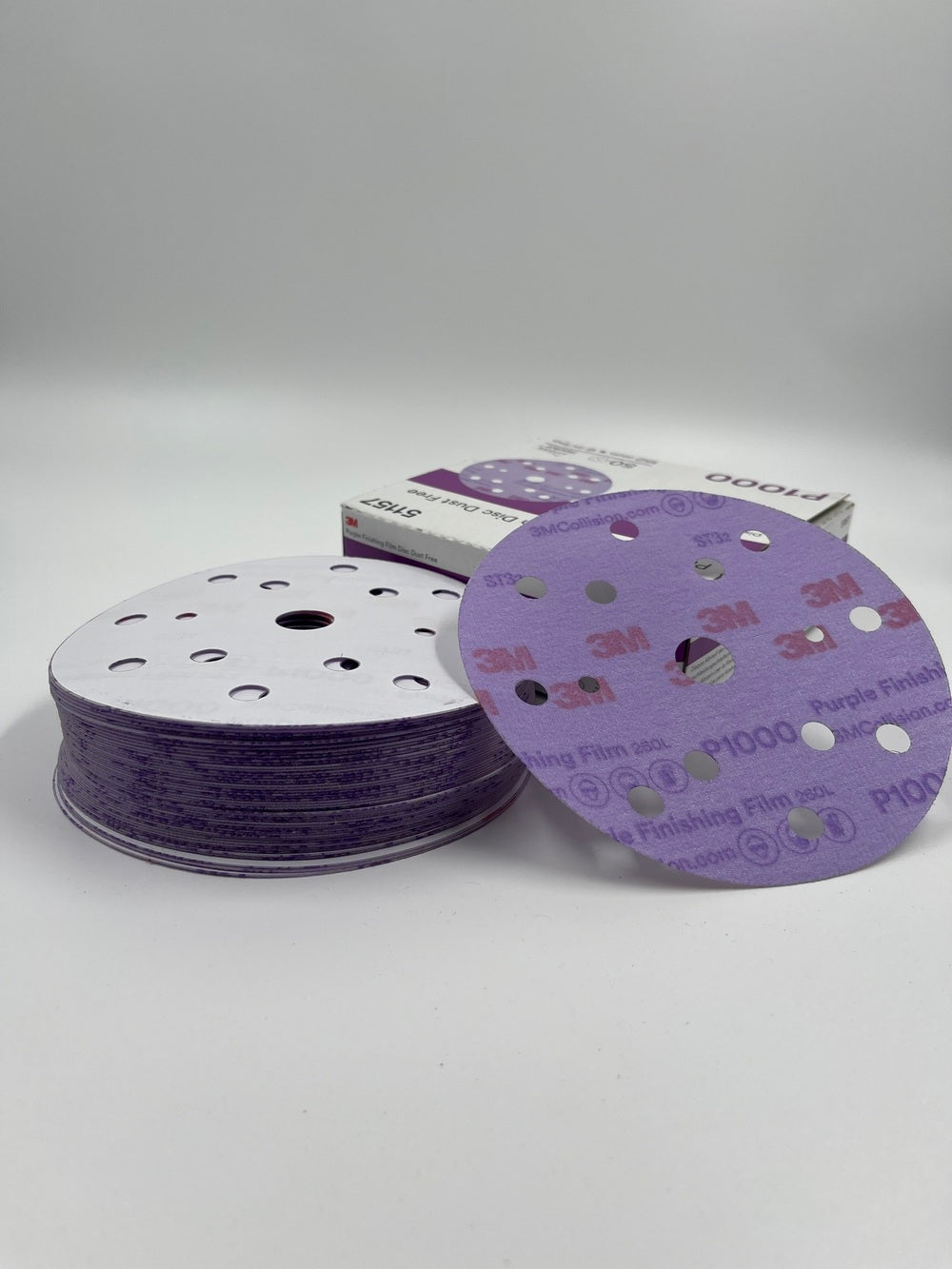 3M PURPLE FINISHING FILM DISC DUST FREE 3