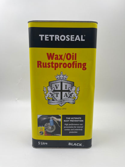 CAR PLAN TETROSEAL WAX / OIL RUSTPROOFING (5 LITRE)