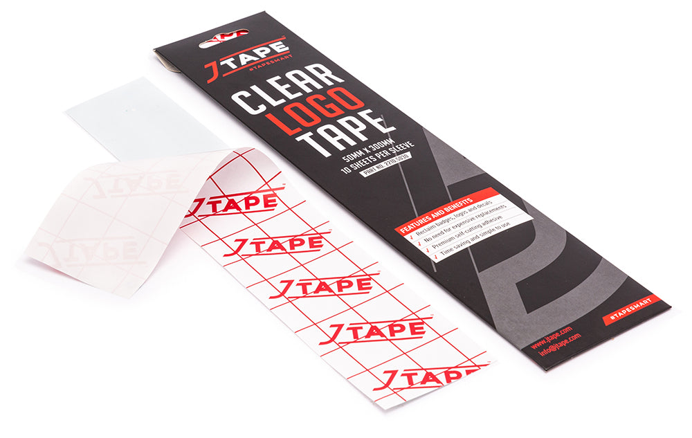 J TAPE CLEAR LOGO TAPE