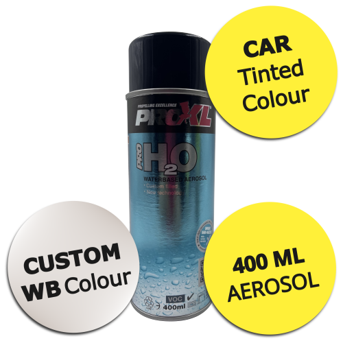 CUSTOM MIXED WATERBASED VEHICLE COLOUR (AEROSOL)