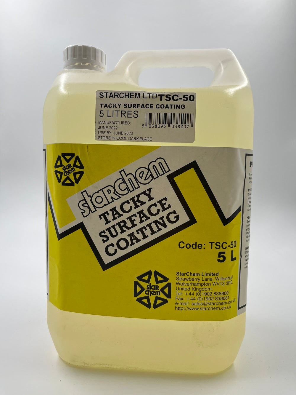 STARCHEM TACKY SURFACE COATING