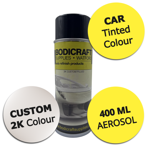CUSTOM MIXED 2K CAR / VEHICLE COLOUR (AEROSOL)