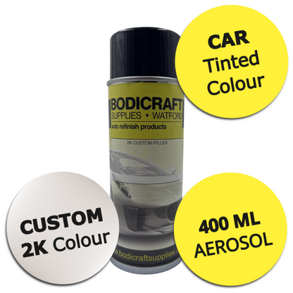 CUSTOM MIXED 2K CAR / VEHICLE COLOUR (AEROSOL)