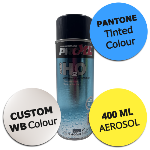 CUSTOM MIXED WATERBASED PANTONE COLOUR (AEROSOL)